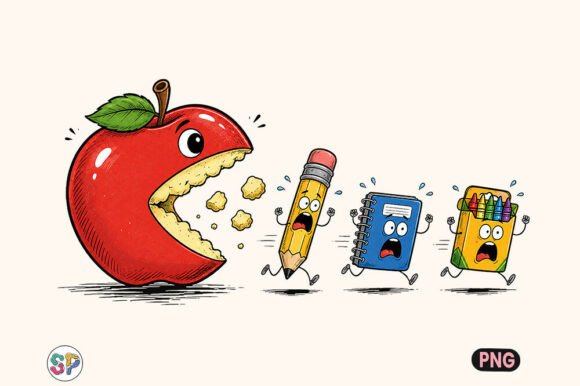 Download Funny Back to School Apple Pencil Shirt - Shirt Collection