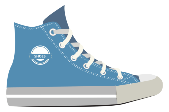 Download Blue Sport Shoe Color Icon. Casual Sneak - Premium Resources