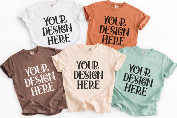 Download Comfort Colors 1717 Group Shirt Mockup - Shirt Collection